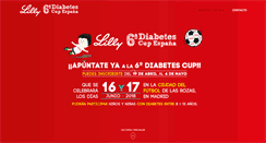 Desktop Screenshot of diabetescup.com